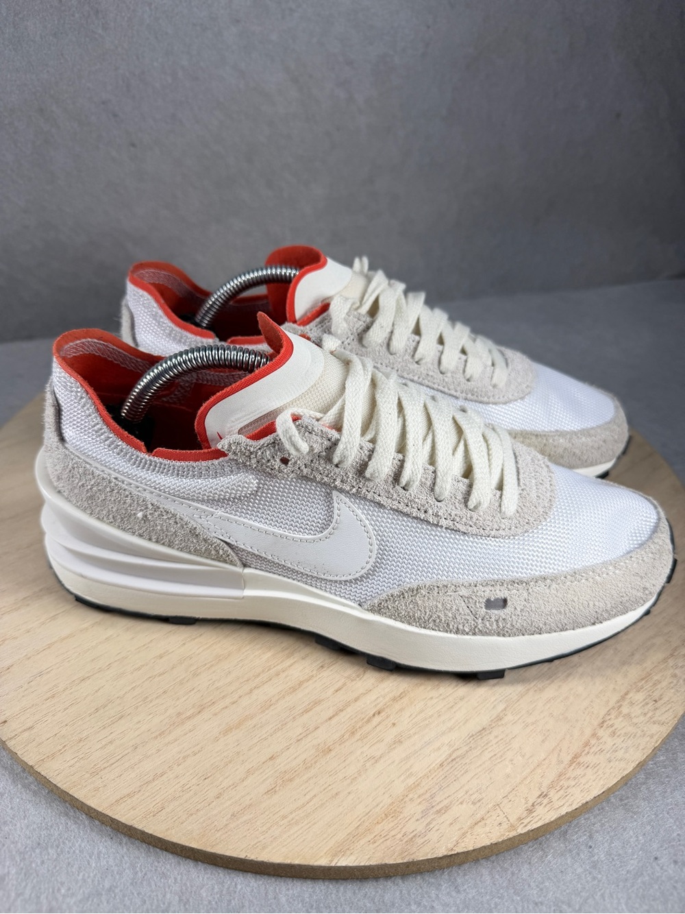 Nike Waffle One Vintage White Picante Red Women's Size 7.5